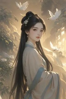 Tranh Mỹ Nhân - Tỉ Hạc